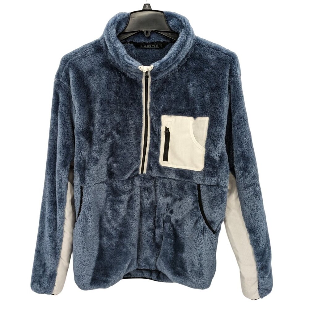 Laird Sherpa 1/2 Zip Up Jacket Women Size M Outdoor Gorpcore Colorblock Cozy Y2K